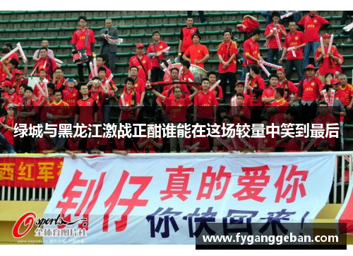 绿城与黑龙江激战正酣谁能在这场较量中笑到最后